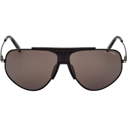 Tom Ford Addison FT0928 Matte Black Smoke Front