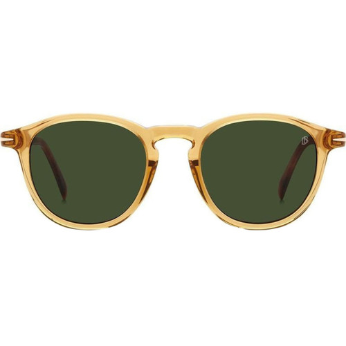 David Beckham DB 1114/S Yellow Havana Green Front