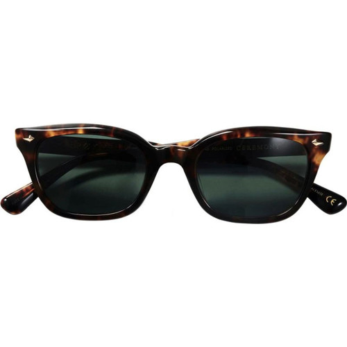 Epokhe Ceremony Polished Tortoise Green Polarised Front