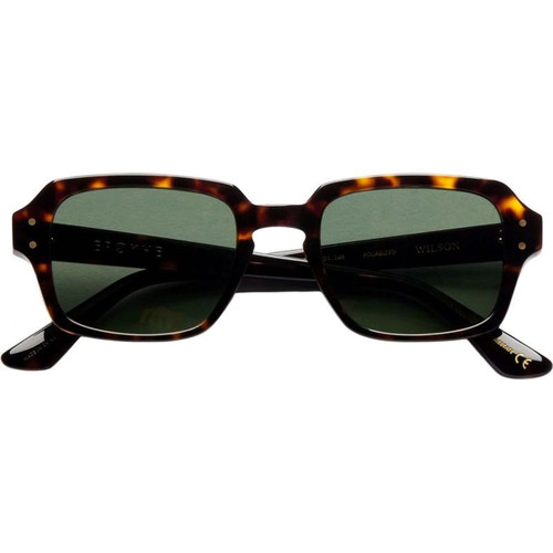 Epokhe Wilson Polished Tortoise Green Polarised Front
