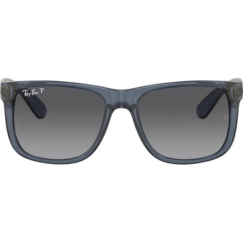 Ray-Ban Justin Classic RB4165 Transparent Blue Grey Polarised Front