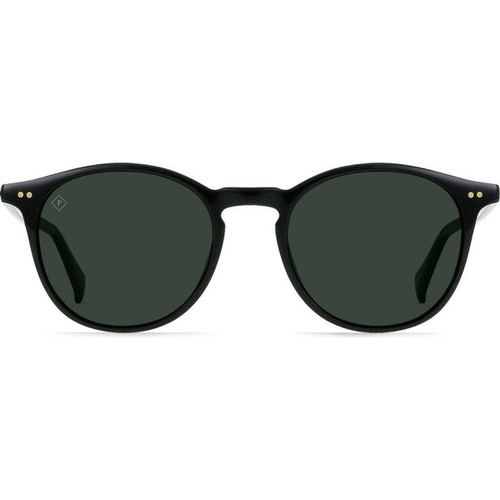 Raen Basq Recycled Black Front Angle