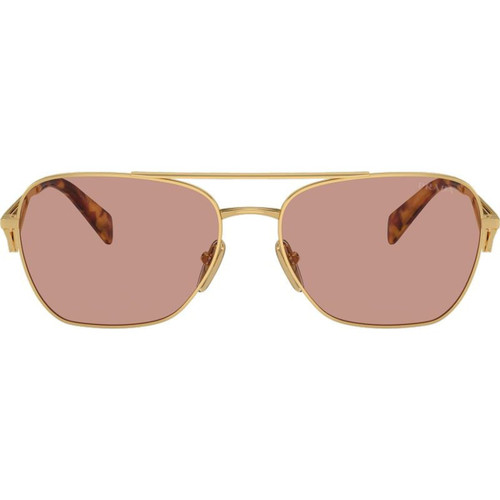 Prada PRA50S Gold Dark Violet Front