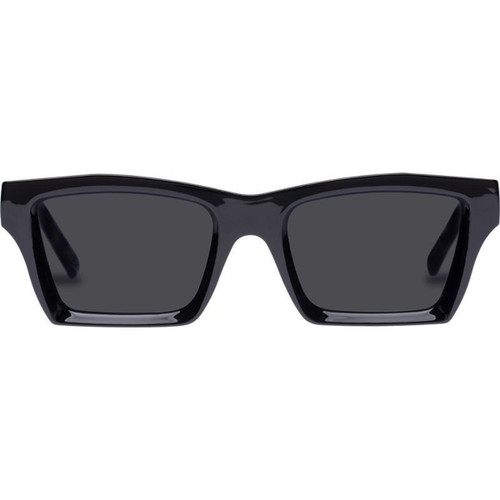 Le Specs Something Black Smoke Front Le Specs Something Black Smoke Front