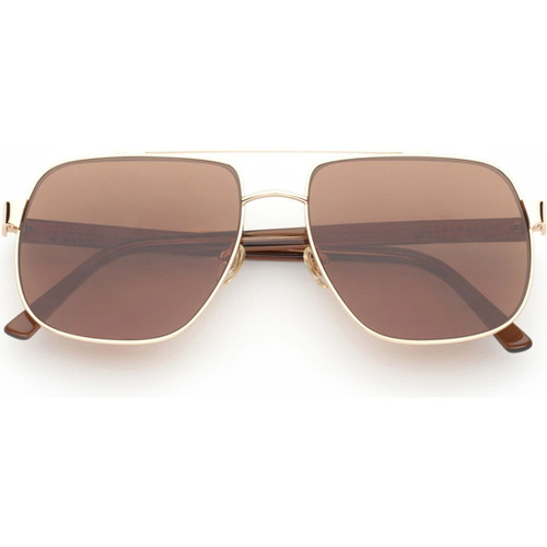 Lu Goldie Amelia Black Coffee Brown Front