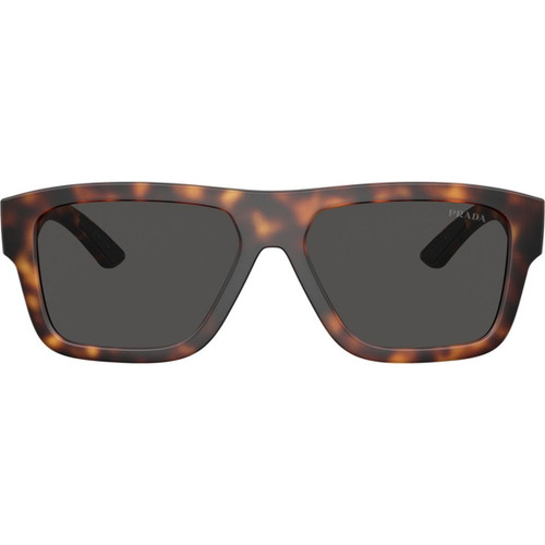 Prada Linea Rossa PS04ZS Dark Havana Rubber Grey Front Prada Linea Rossa PS04ZS Dark Havana Rubber Grey Front