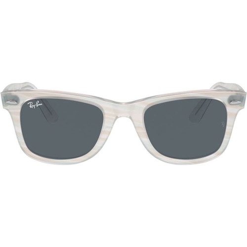 Ray-Ban Original Wayfarer RB2140 Photochromic Striped Light Blue Front