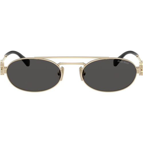 Miu Miu MU54ZS Pale Gold Dark Grey Front