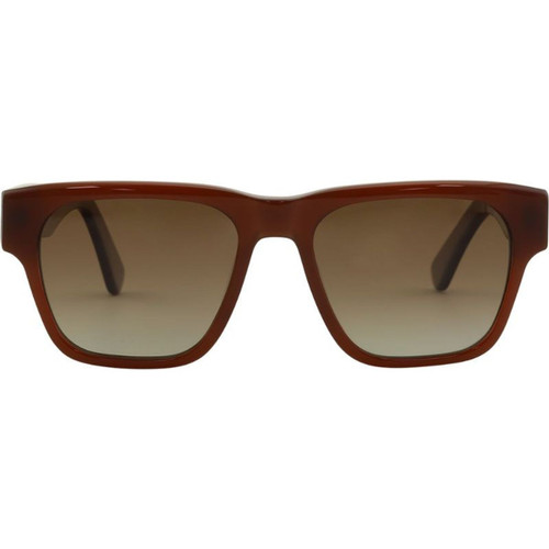 Bask Eyewear Zac Rust Brown Gradient Polarised Front