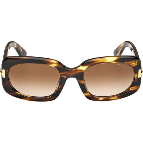 Tom Ford Icon FT1253 Coloured Havana Brown Gradient Front