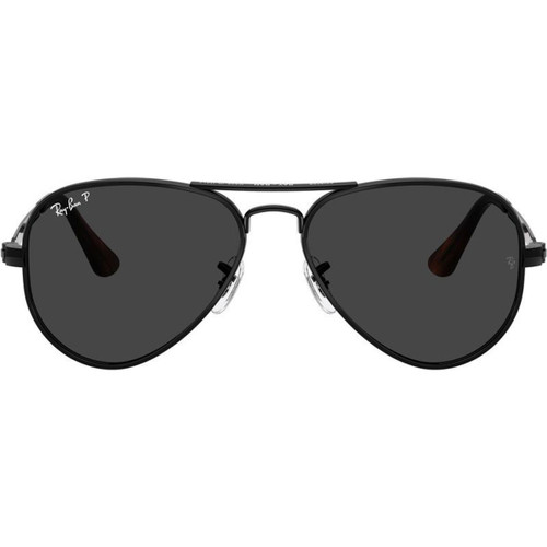 Ray-Ban Aviator Max RB3825 Black Black Polarised Glass Front