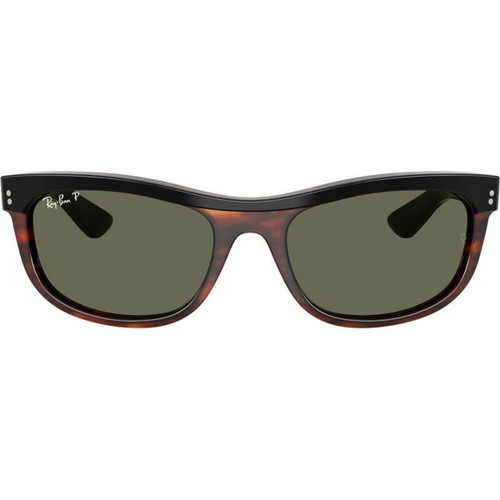 Ray-Ban Balorama RB2489 Black on Havana Green Polarised Front