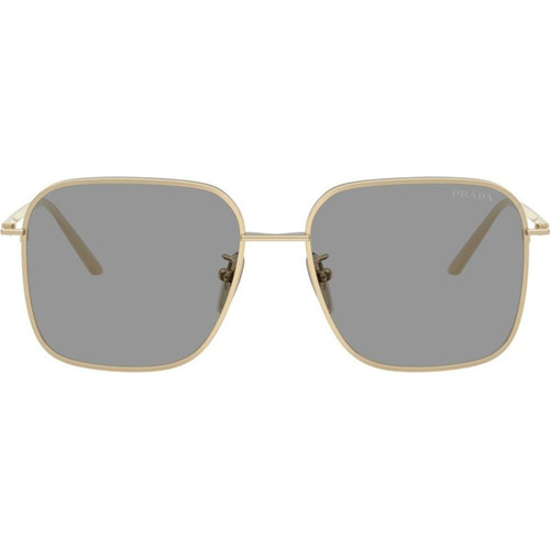 Prada PRC54SD Pale Gold Grey Front