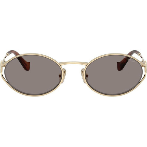 Miu Miu MU52YS Pale Gold Dark Grey Front