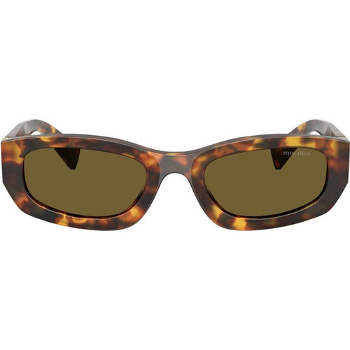 Miu Miu MUB04S Honey Havana Brown Front