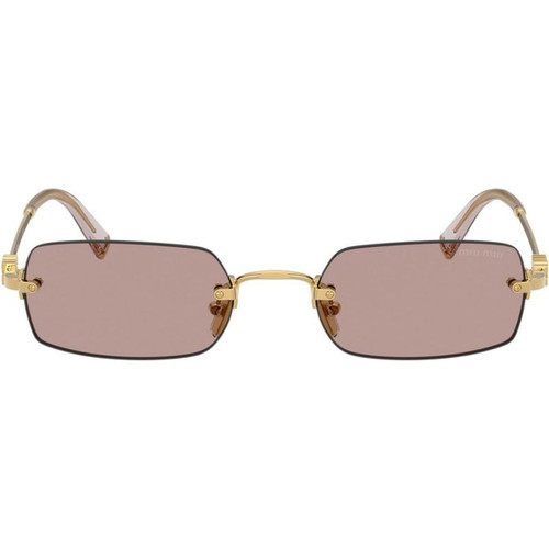 Miu Miu MUB50S Gold Light Purple Front