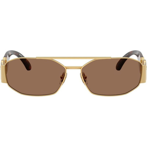 Versace VE2287 Gold Dark Brown Front
