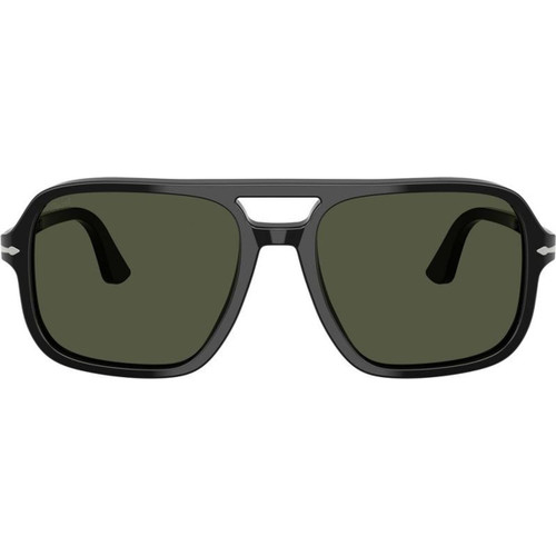 Persol PO3328S Black Green Glass Front