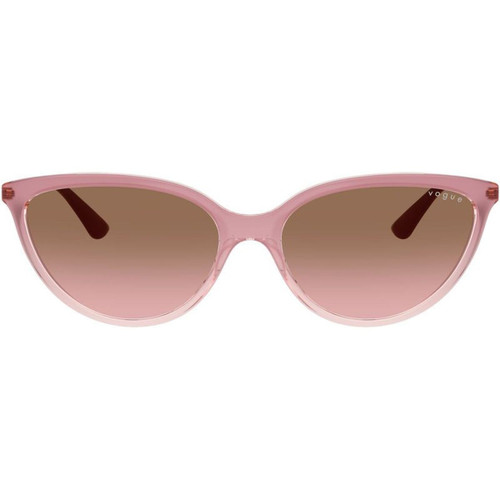 Vogue Eyewear VO5672S Transparent Pink Brown Pink Gradient Front