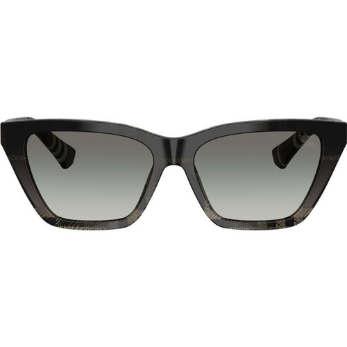 Burberry BE4468F Grey Check Grey Gradient Front