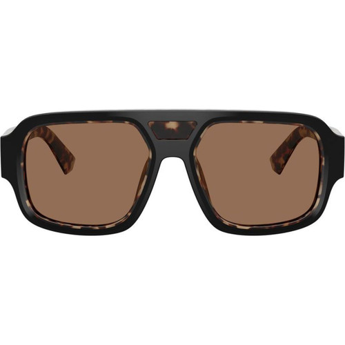 Dolce & Gabbana DG4516 Black Red Havana Brown Front