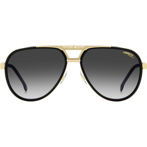 Carrera 1076/S Black Gold Grey Gradient Front