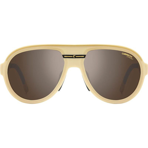 Carrera C Sport 09/S Beige Gold Silver Mirror Front