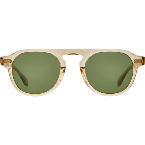 Garrett Leight Harding Brew Semi-Flat Green Glass Front Garrett Leight Harding Brew Semi-Flat Green Glass Front