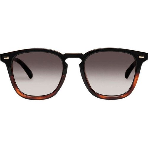 Le Specs No Biggie Black Tort Khaki Front Le Specs No Biggie Black Tort Khaki Front