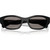 Miu Miu MUA03S Black Grey Front Folded