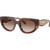 Prada PRD02S Caramel Tortoise Brown Gradient Angle