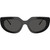 Prada PRD02S Black Dark Grey Front