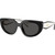 Prada PRD02S Black Dark Grey Angle