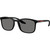 Prada Linea Rossa PSA08S Rubbered Black Grey Polarised Angle
