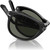 Persol PO0714 Black Green Polarised Folded