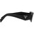 Prada 17WSF Black Dark Grey Temple