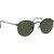 Ray-Ban Round Metal RB3447 Black Green Angle