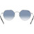 Ray-Ban Jack RB3565 Silver Blue Clear Gradient Inner Frame