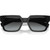 Prada PR03ZS Black Vintage Grey Gradient Front Folded