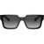 Prada PR03ZSF Black Vintage Grey Gradient Front
