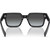 Prada PR03ZSF Black Vintage Grey Gradient Inner Frame