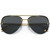 Versace VE2231 Gold Dark Grey Front Folded