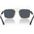 Prada PR67ZS Pale Gold Dark Grey Inner Frame