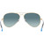 Ray-Ban Aviator Classic RB3025 Gold Blue Gradient Inner Frame