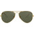 Ray-Ban Aviator Classic RB3025 Gold Green Polarised Front