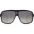 Carrera 27 Black White Grey Gradient Polarised Front