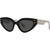 Bvlgari BV8256 Black Sunglasses Angle Image