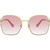Miu Miu MU52WS Gold Pink Gradient Front