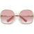 Miu Miu MU52WS Gold Pink Gradient Front Folded