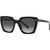 Prada PR23ZSF Black Grey Gradient Polarised Angle